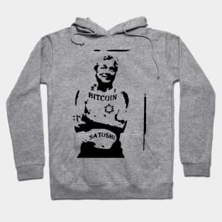 Jamie Dimon Bitcoin Stencil Hoodie